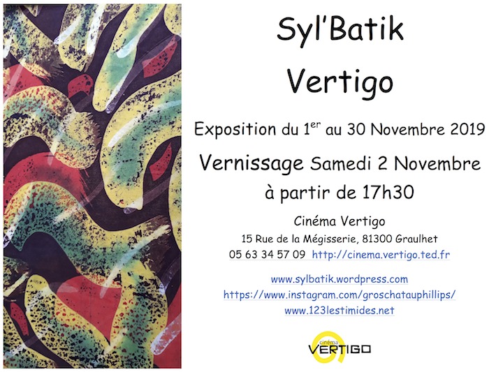 exposition sylbatik cinéma vertigo Graulhet Tarn